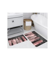 Eliana Home Baskılı 2'li Banyo Paspas Takımı RVG5241