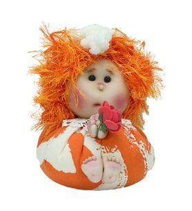 e38 EL İŞÇİLİĞİ KESE BEBEK 12 CM - 6245