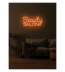 Beauty SALON Yazılı Neon Tabela