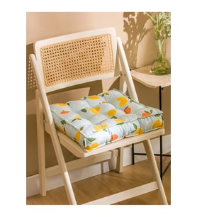 Yeşil Limon Baskılı Minder 37 x 37 Cm