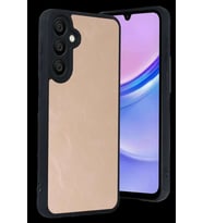 Galaxy A37 5G Aras Deri Kapak - Pudra