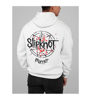 Slipknot Maggot Yazılı Unisex Oversize Müzik Grubu Rock Metal Hoodie