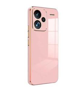 Xiaomi Redmi Note 13 Pro Plus Kılıf Volet Silikon - Pembe