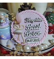 Söz-Nişan-Nikah-Kına-Bebek Hediyelik Hasır Magnet