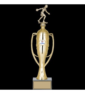 ODAK KUPA - Figürlü Kupalar - Bowling Kadın Figürlü Kupalar FG-026 A - 43 cm