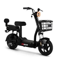SKYJET E1 PRO ELEKTRİKLİ SCOOTER (Siyah) GAZ KOLU HEDİYELİ