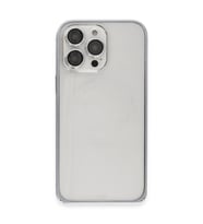 Joko  İphone 15 Pro Metal Bumper Mat Kapak - Gri