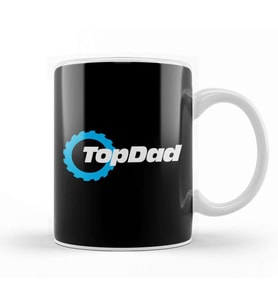 Top Dad Top Gear Logo Kupa Bardak Porselen