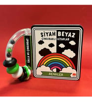 Siyah Beyaz Çıngıraklı Kitaplar Renkler