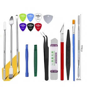 Çok Amaçlı Bilgisayar Tv Notebook Laptop Tablet Telefon Yardımcı Sökme Açma Aparatı Metal Plastik Çok Parçalı Onarım Aletleri Kiti ST13