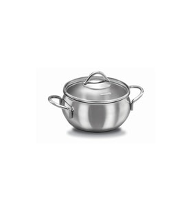 Kor A1073 Tombik Derin Çelik Tencere 20x10 Cm 3,5 Litre (Metal)