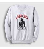 Presmono Unisex Beyaz Cover Band Maneskin Sweatshirt 356921tt