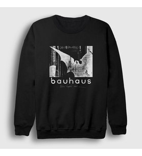 Presmono Unisex Siyah The Bela Session Müzik Bauhaus Sweatshirt 514237tt