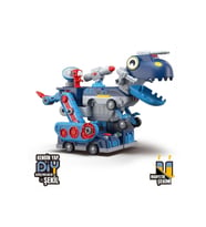 FitDinosaur Parçalara Ayrılabilen Manyetik Blok Montaj Çok Foksiyonlu Sök Tak Dinozor Yapı Oyuncağı