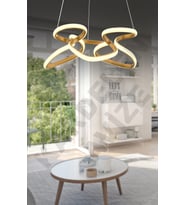 Kardelen 3 renkli Eskitme Çilek Sarkıt Modern Led Avize