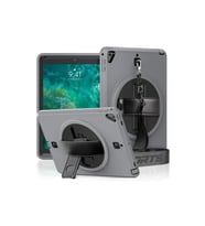 Apple iPad 5 Air 9.7 Kılıf Strap-C Otterbox Tablet Kapak - Gri