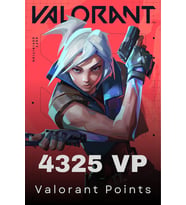 Valorant 4325 VP Valorant Points Cash