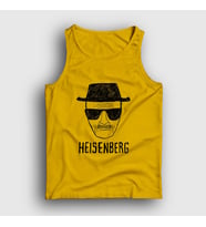 Presmono Unisex Sarı Heisenberg Breaking Bad Atlet 184697tt (Sarı)
