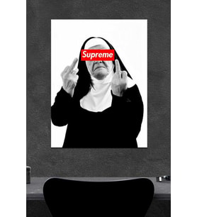 Supreme Ahşap Poster (27x18)
