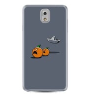 Samsung Note 3 4 5 8 9 20 Ultra 10 Lite Kılıf Desenli Silikon Orange Escape 1374