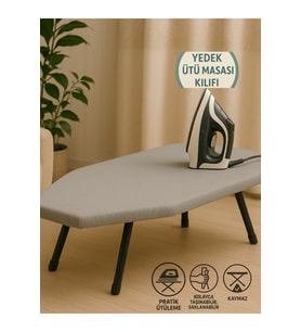 Portatif Mini Ütü Masası, Konforlu ve Hafif Seyahat Çözümü 40x90