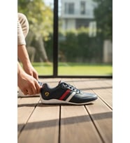Enoch Ferrari Motosport İnce Tabanlı Sneaker Spor