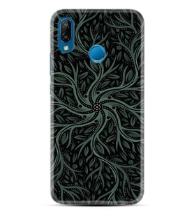 Huawei P20 Lite Mate 10 20 Lite Pro P40 Lite KılıfDesemli Silikon Sarmaşıklar 1675