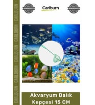 Özel Üretim Kaliteli Dayanıklı İnce Gözenekli Fileli Sağlam Gövdeli Akvaryum Balık Kepçesi 15 CM