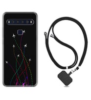 TCL 10L 10 Plus 10SE 20E 20SE 30 L7 Kılıf Boyun Askılı Silikon Line Planet 1736