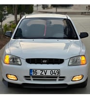 Hyundai Accent Yumurta Kasa 2002-2007 Uyumlu H lip Esnek Ön Lip 2 Parça Karlık Ön Ek Tampon Altı Dil
