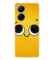 Vivo V29 Lite Kılıf Desenli Silikon Platinium Series Yellow 1831