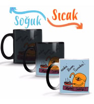 Adventure Time Making Bacon Pancakes Sihirli Kupa Bardak Porselen