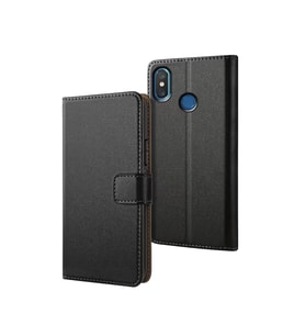 Northcity Xiaomi Mi 8 Trend S Plus Kapaklı Kılıf - Siyah