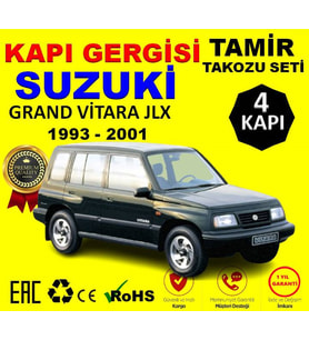 *Premium* Suzuki Grand Vitara JLX 1993-2001 Kapı Gergisi Tamir Plastiği (4Kapı)