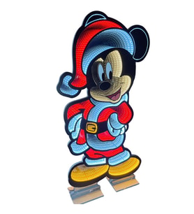 Kurt S. Adler Orjinal Disney Lisanslı Yılbaşı Süsleri-MICKEY 160 CM