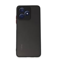 Realme C53 Kılıf Montreal Silikon Kapak - Siyah