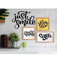 BK Home Dekoratif 3’lü Retro Ahşap Tablo ve Konsept Duvar Dekoru-1