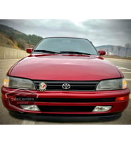 Toyota Corolla AE101 Efsane Kasa 1991-1998 Uyumlu V2 Laguna Lip Esnek Ön Lip Tampon Altı Karlık Ek