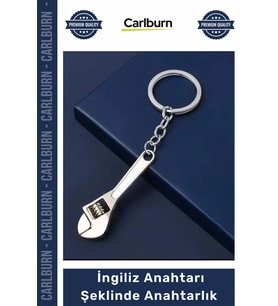 Özel Üretim Ayarlanabilir Metal Somunlu Şık Hediye Fonksiyonel İngiliz Anahtarı Şeklinde Anahtarlık