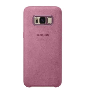 Galaxy S8 ile Uyumlu Alcantara Kılıf Pink EF-XG950APEGWW (Pembe)