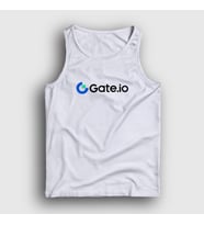 Presmono Unisex Beyaz Logo Bitcoin Blockchain Gate Io Atlet 485218tt (Beyaz)