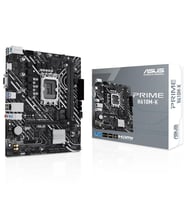 ASUS PRIME H610M-K H610 DDR5 Vga GLan mATX HDMI M2 USB3 RGB 1700p Anakart (Siyah-Gri)