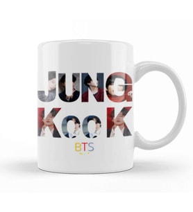 Jungkook Bts Army GIFT University Kupa Bardak Porselen