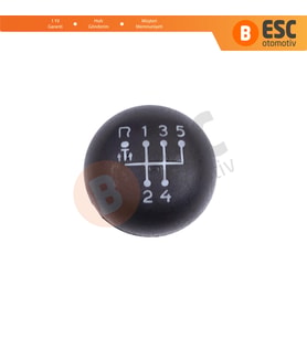 Renault 11 1981-2001 9 L42 1981-2001 7702254889 İçin Siyah Renk Manuel 5 İleri Vites Topuzu