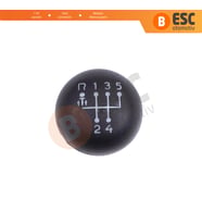 Renault 11 1981-2001 9 L42 1981-2001 7702254889 İçin Siyah Renk Manuel 5 İleri Vites Topuzu