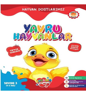 Hayvan Dostlarımız - Yavru Hayvanlar Seviye 3 (4-5 Yaş)