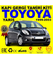 *Premium* Toyota Yaris 1999-2003 Kapı Gergisi Tamir Plastiği (4Kapı)