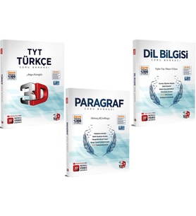 3D Yayınları TYT Türkçe Soru Bankası Seti