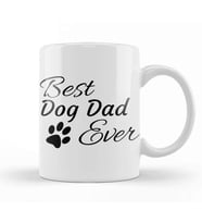 Best Dog Dad Ever 01 Kupa Bardak Porselen