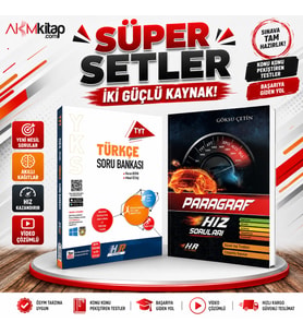 Hız ve Renk TYT Türkçe ile Paragraf Soru Bankası 2 Kitap Set